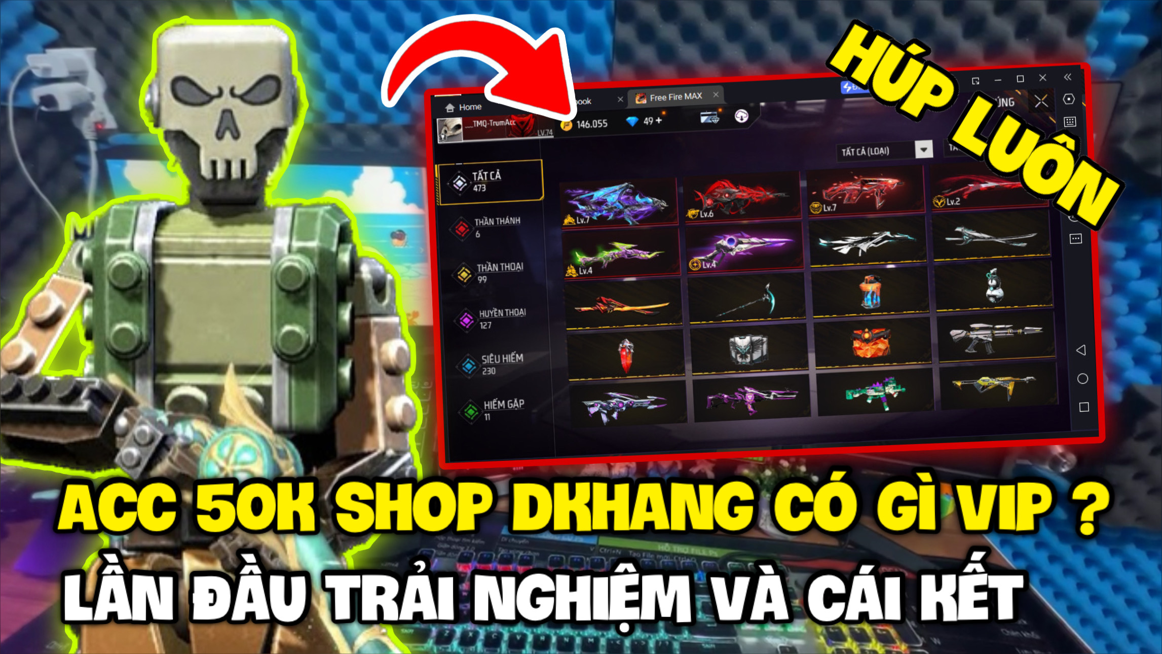 Lần Đầu Thử Mua Acc Free Fire 50K Shop Dkhang Và Cái Kết ? Mua Acc Free Fire Shop Dkhang Có Uy Tín Không ?