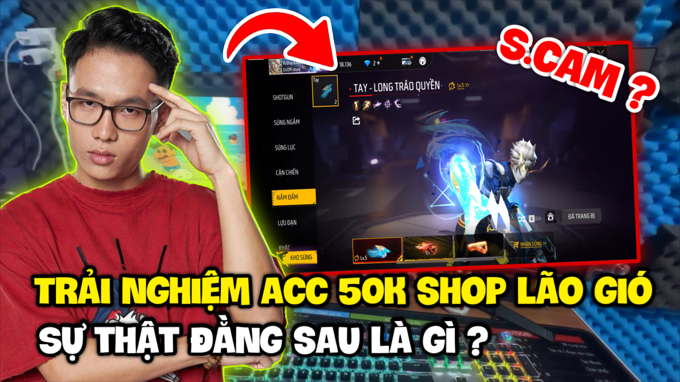 Shop Lão Gió | Review Và Thử Mua Acc Free Fire 50K Shop Lão Gió CÓ Uy Tín Không ? Mua Acc Shop Lão Gió